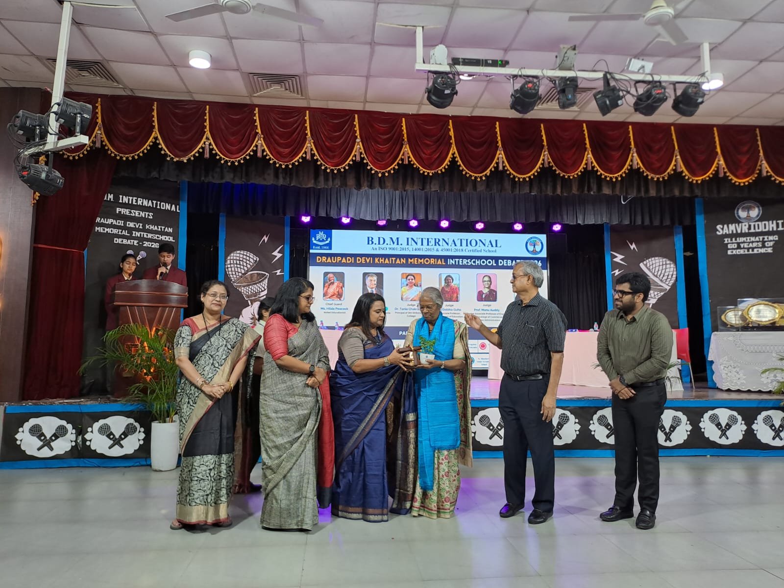 BDMI Schools — Draupadi D. Khaitan Inter-School Debate — Calcutta Debating Circle